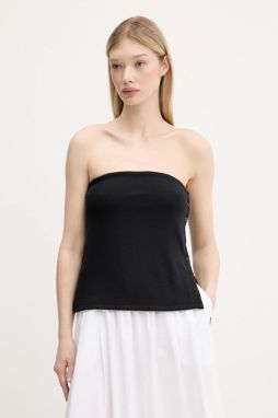 Top Abercrombie & Fitch čierna farba, KI139-5414