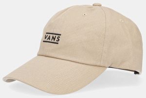 Bavlnená šiltovka Vans zelená farba, s nášivkou, VN000HS64MG1