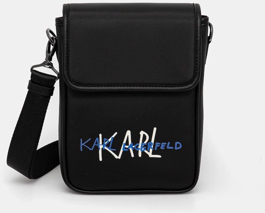 Malá taška Karl Lagerfeld čierna farba, 553114.805922
