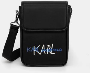 Malá taška Karl Lagerfeld čierna farba, 553114.805922