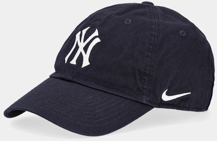 Bavlnená šiltovka Nike New York Yankees tmavomodrá farba, s nášivkou, NB01.4FA.NK.BEK