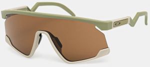 Slnečné okuliare Oakley zelená farba, OO9280-1039