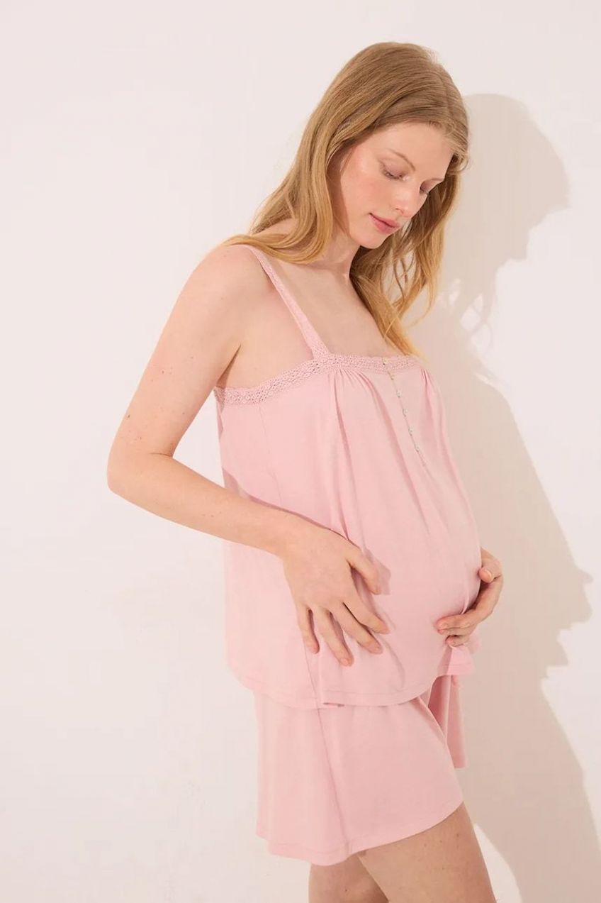 Pyžamo women'secret dámske, ružová farba, 4469715