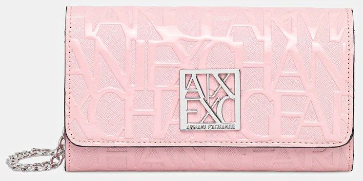 Peňaženka Armani Exchange dámska, ružová farba, 948481 CC794