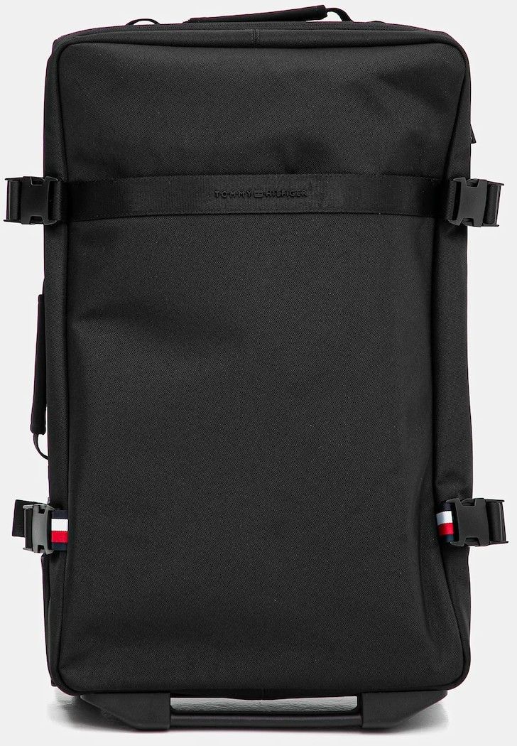 Kufor Tommy Hilfiger čierna farba, AM0AM13474