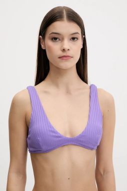 Plavková podprsenka Rip Curl PREMIUM SURF fialová farba, 0G4WSW