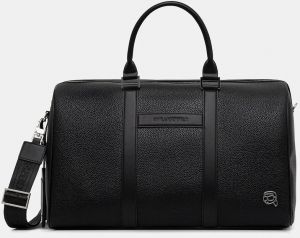 Cestovná taška Karl Lagerfeld K/ICON čierna farba, A3M30169