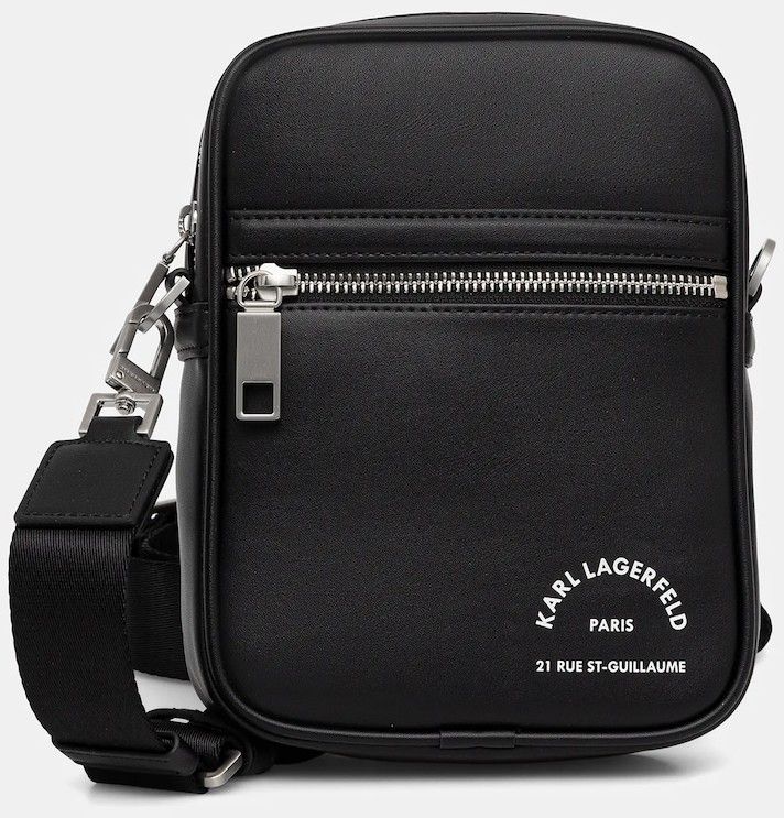 Malá taška Karl Lagerfeld K/DAILY čierna farba, A3M30341