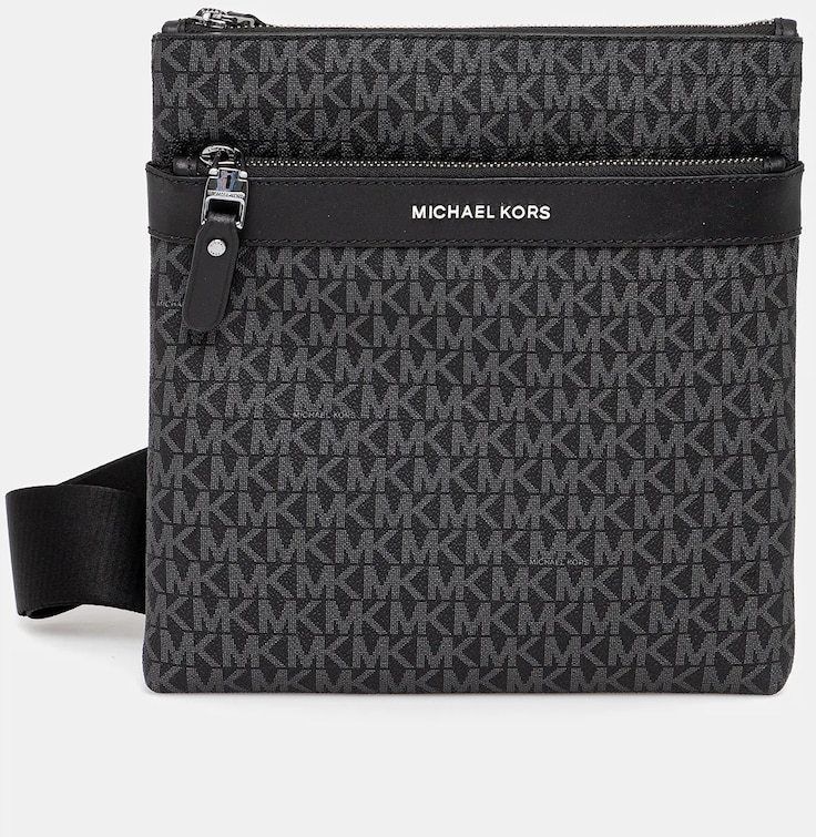 Malá taška Michael Kors HUDSON čierna farba, 33T5LHDM1B