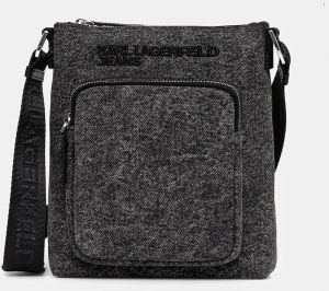 Malá taška Karl Lagerfeld Jeans čierna farba, A3M30254