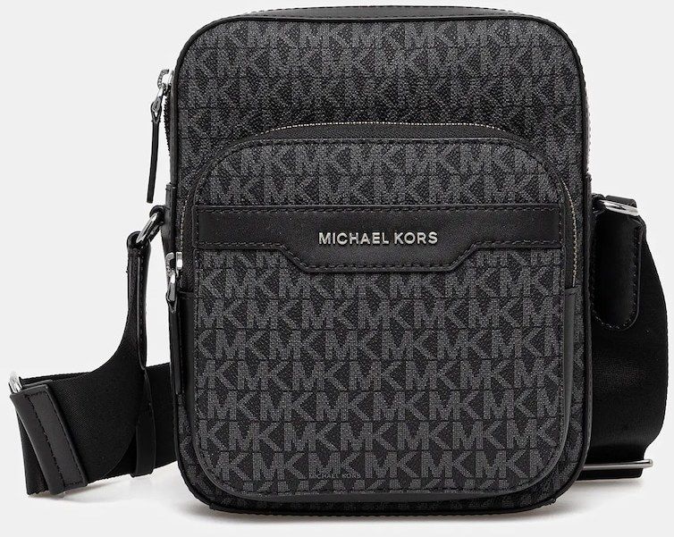 Malá taška Michael Kors HUDSON čierna farba, 33T5LHDM0B