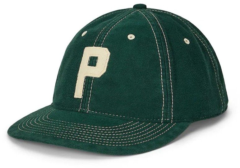 Menčestrová baseballová čiapka Polo Ralph Lauren zelená farba, s nášivkou, 710972686
