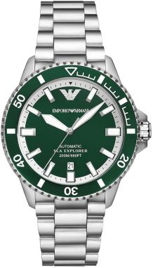 Hodinky Emporio Armani pánske, strieborná farba, AR60080