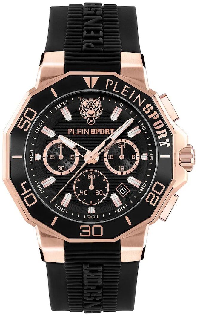 Hodinky PLEIN SPORT TITAN pánske, čierna farba, PSAGA0425