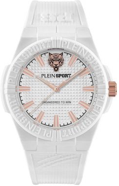 Hodinky PLEIN SPORT LASERSTRIKE dámske, biela farba, PSFGA0125