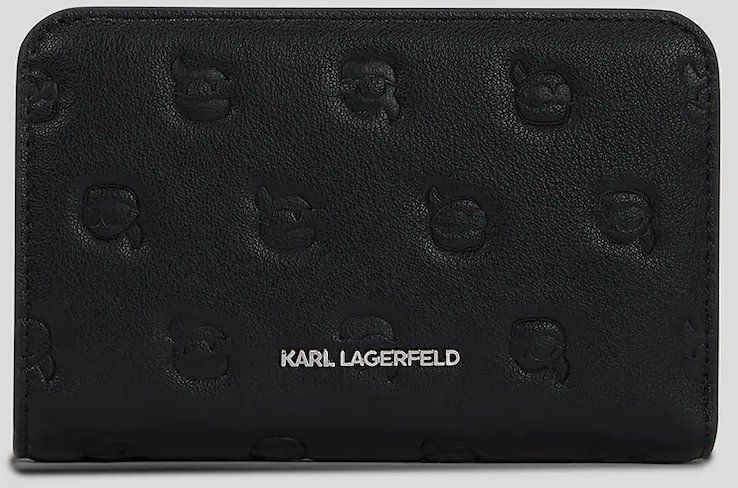 Peňaženka Karl Lagerfeld dámska, čierna farba, A3W32005