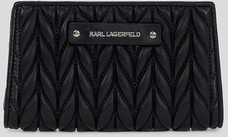 Peňaženka Karl Lagerfeld dámska, čierna farba, A3W32037