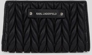 Peňaženka Karl Lagerfeld dámska, čierna farba, A3W32037