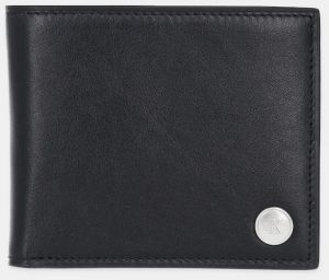 Kožená peňaženka Calvin Klein čierna farba, LV04G1082G