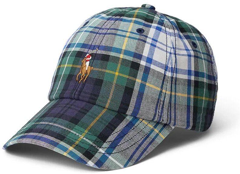 Bavlnená šiltovka Polo Ralph Lauren zelená farba, vzorovaná, 710972690