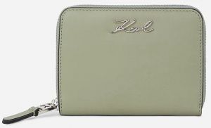 Peňaženka Karl Lagerfeld dámska, zelená farba, A1W32105