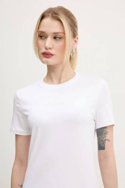 Tričko Desigual PARANÁ dámske, biela farba, 25SWTK15