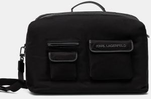 Taška Karl Lagerfeld K/IKON čierna farba, A2M30154