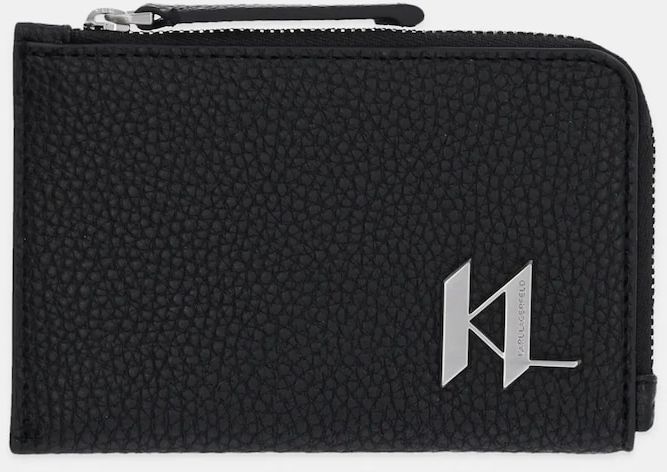 Peňaženka Karl Lagerfeld K/PLAK pánska, čierna farba, A1M32097