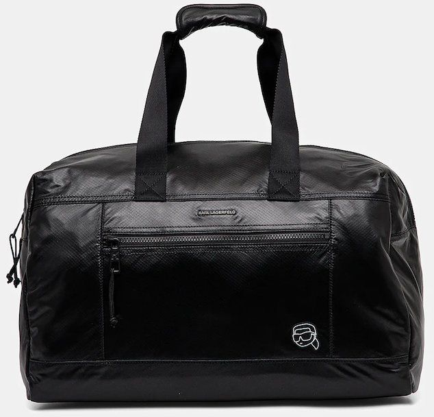 Taška Karl Lagerfeld K/IKON čierna farba, A1M30085