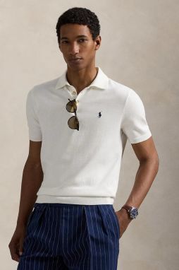 Sveter Polo Ralph Lauren biela farba, ľahké, 710980682