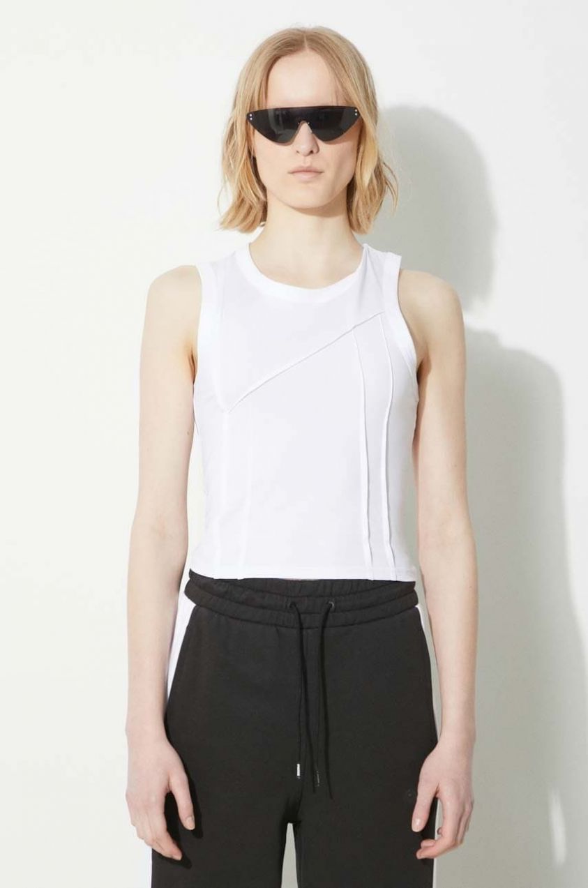 Top KSUBI Fragment Tank White dámsky, biela farba, WSP24SI005