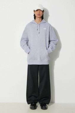 Mikina The North Face M Essential Hoodie pánska, šedá farba, s kapucňou, melanžová, NF0A7ZJ9DYX1