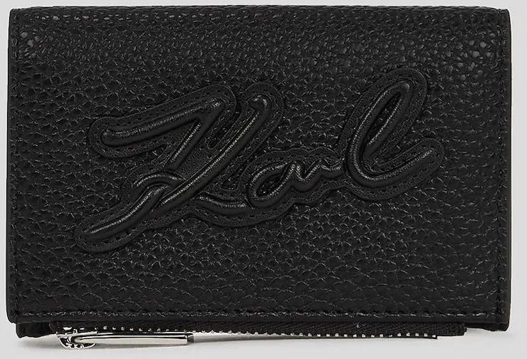 Peňaženka Karl Lagerfeld dámska, čierna farba, A3W32093