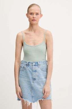 Top Hollister Co. zelená farba, KI339-1261