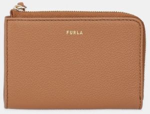 Kožená peňaženka Furla hnedá farba, WP00470.BX3036.RY000