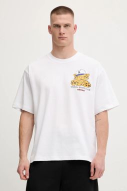 Bavlnené tričko adidas Originals Graphic Os Ss T pánske, biela farba, s potlačou, JW0158