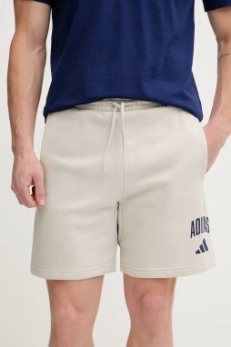 Šortky adidas Collegiate béžová farba, JM1726
