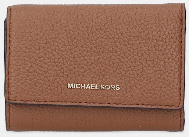 Kožená peňaženka MICHAEL Michael Kors BRYANT hnedá farba, 32S5GYTP1L