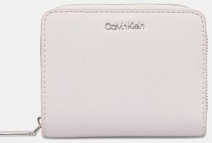 Peňaženka Calvin Klein dámska, fialová farba, LV04F1029G