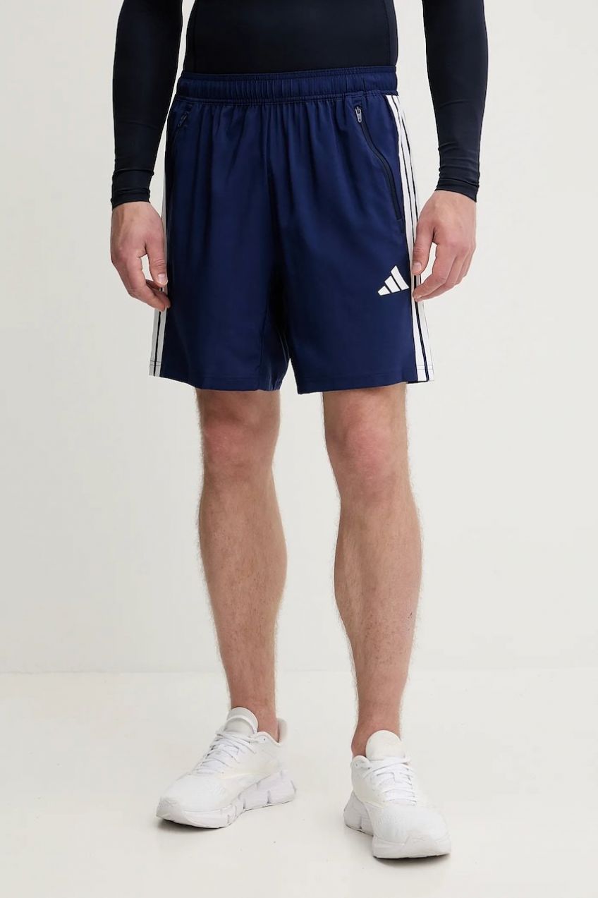 Tréningové šortky adidas Performance Train Essentials tmavomodrá farba, JC7719