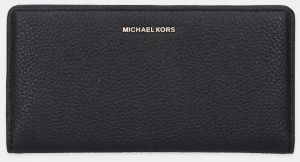 Kožená peňaženka MICHAEL Michael Kors BRYANT čierna farba, 32S5GYTP3L