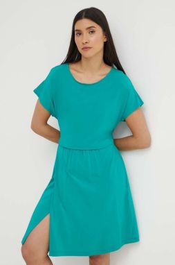 Plážové šaty Max Mara Beachwear zelená farba, 2416621019600