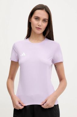 Tréningové tričko adidas Performance Adizero fialová farba, JM8336