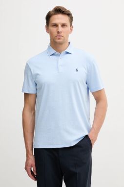 Bavlnené polo tričko Polo Ralph Lauren vzorované, 710971062