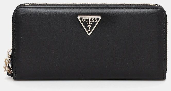 Peňaženka Guess TALENT dámska, čierna farba, SWNG96 69146