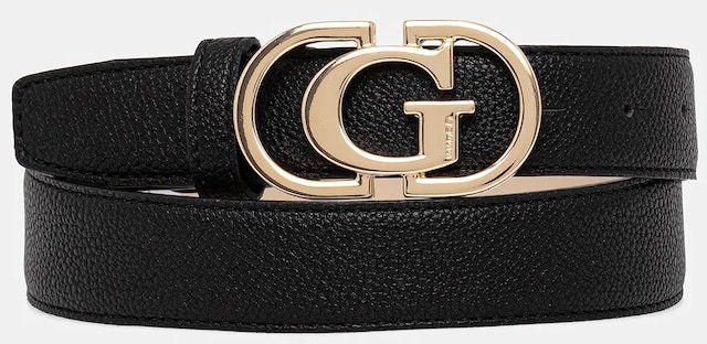 Opasok Guess CALEDRA čierna farba, BW9269 P5330