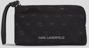 Peňaženka Karl Lagerfeld dámska, čierna farba, A3W32012