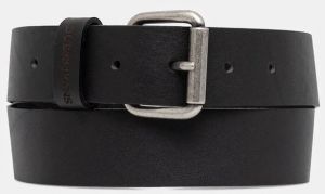 Kožený opasok Guess Jeans čierna farba, M5YZ17 L0WS0