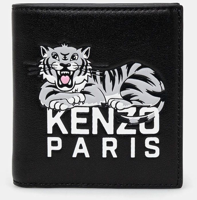 Kožená peňaženka Kenzo pánska, čierna farba, FF55PM603L46.99