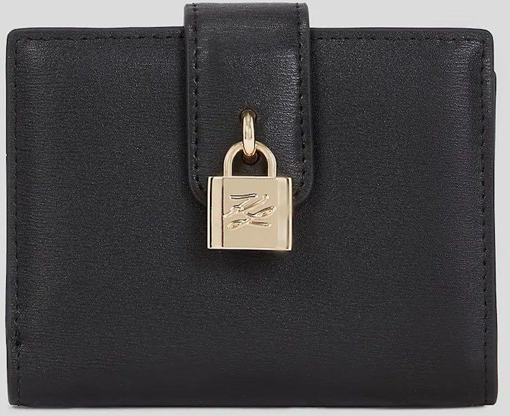 Peňaženka Karl Lagerfeld dámska, čierna farba, A3W32039